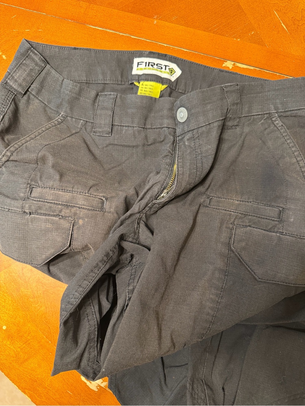 Men’s Black Utility Pants